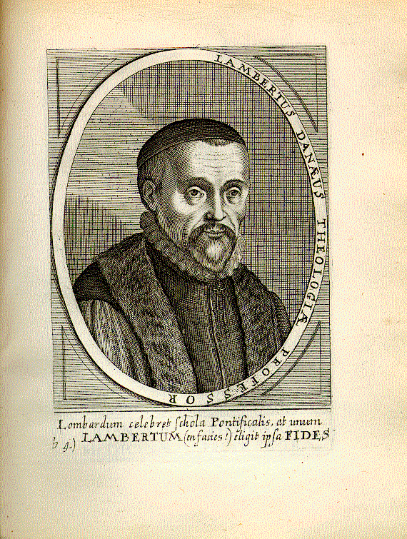 Daneau, Lambert (1530-1596); Theologe = b4