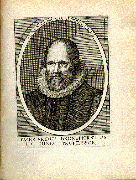 Bronkhorst, Everard van (1554-1627); Jurist = c3