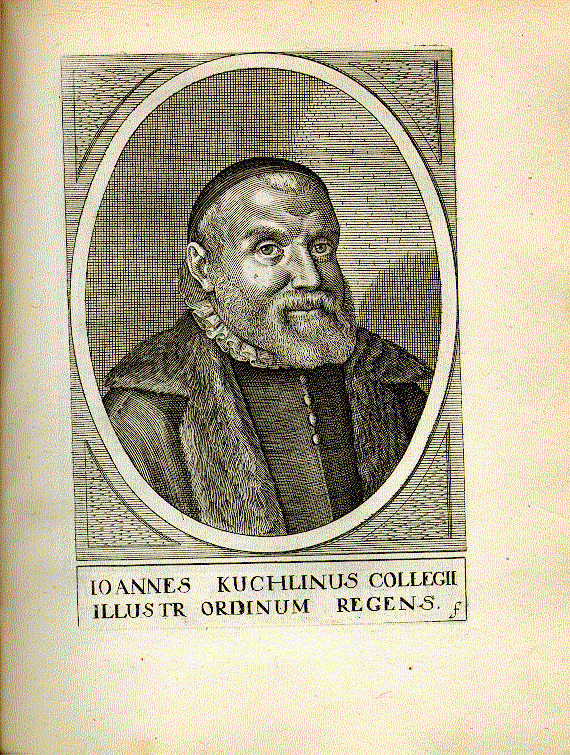 Kuchlinus, Johannes (1546-1606); Theologe, Prediger = f1