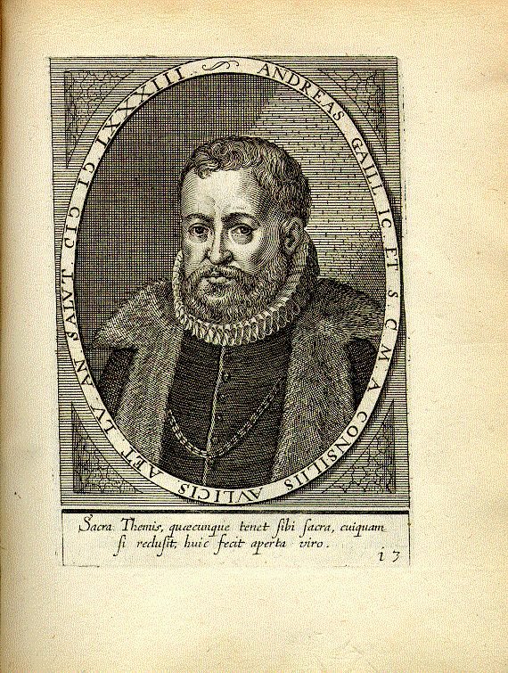 Gail, Andreas von (1526-1587); Staatsmann, Rechtsgelehrter = i3