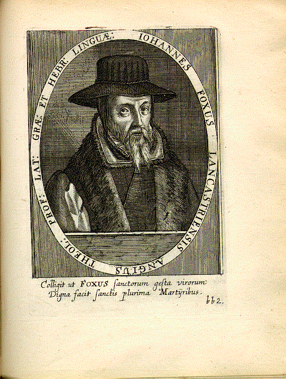Fox, John (1516-1587); Theologe, Philologe = bb2