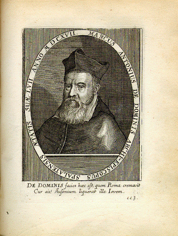 Dominis, Marcantonio de (1566-1624); Erzbischof = cc3