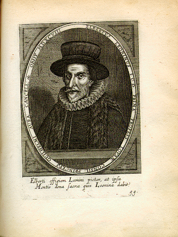 Leeuw, Elbert de (gest. 1598); Kanzler, Jurist = gg1
