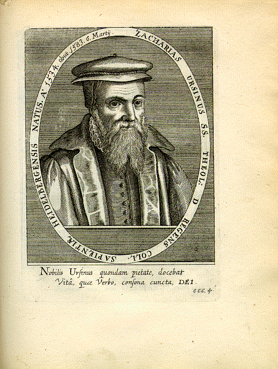 Ursinus, Zacharias (1534-1583); Theologe = eee4