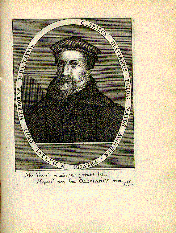 Olevian, Caspar (1536-1587); Jurist, Theologe = fff1