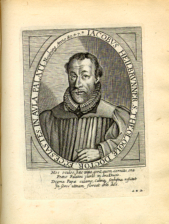 Heilbrunner, Jakob (1548-1619); Theologe, Superintendent, Hofprediger = a*2