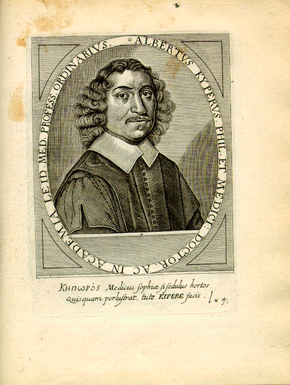 Kyper, Albert (um 1605-1655); Arzt, Philosoph = l*4