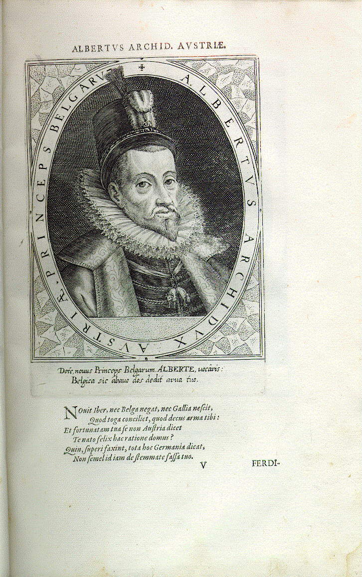 Albrecht VII. der Fromme, Erzherzog (1559-1621), Erzbischof von Toledo, Kardinal, 1596 Gouverneur der Niederlande