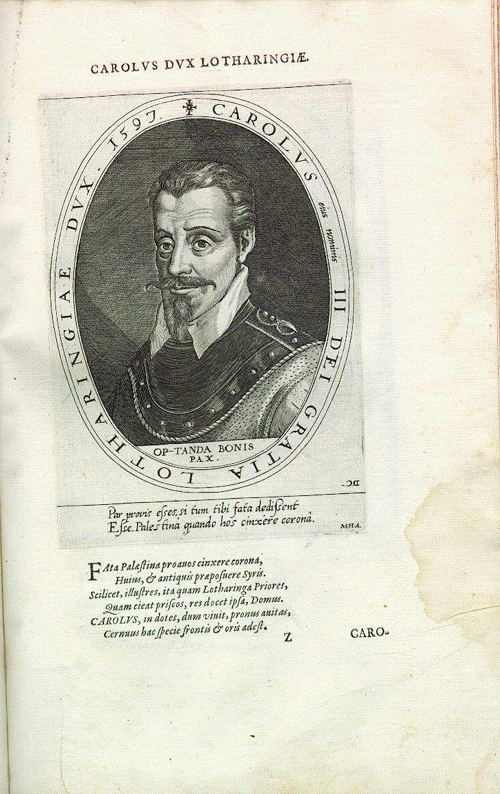 Karl III. (recte: II.), Herzog von Lothringen (*1543, reg. 1552-1608)