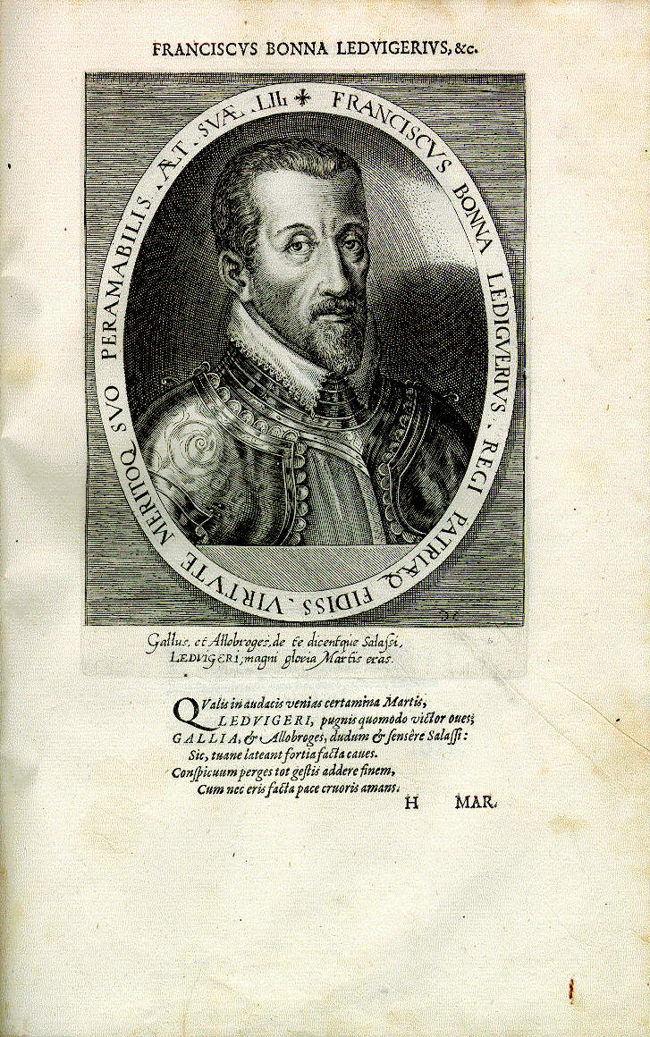François de Bonne, Herzog von Lesdiguières (1543-1626), Marschall