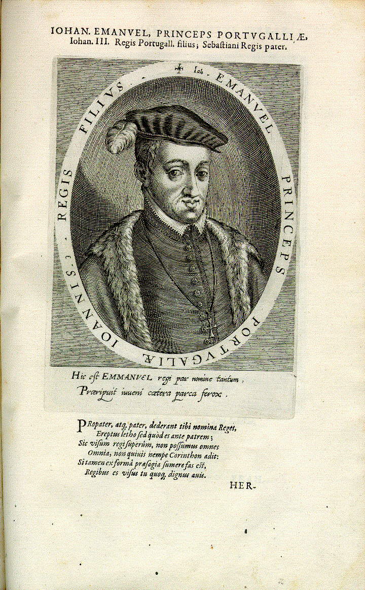Johann Emmanuel, Prinz von Portugal (Sohn Johanns III. 1521-1557, Vater Sebastians 1557-1578)