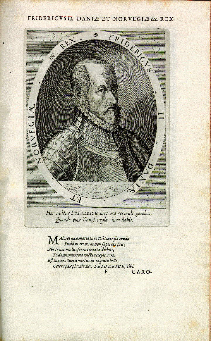 Friedrich II., König von Dänemark (*1534, reg. 1559-1588)