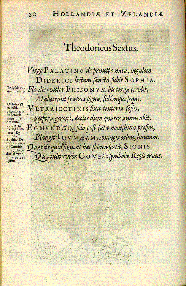 12. Dietrich VI. (1123-1163) - Text