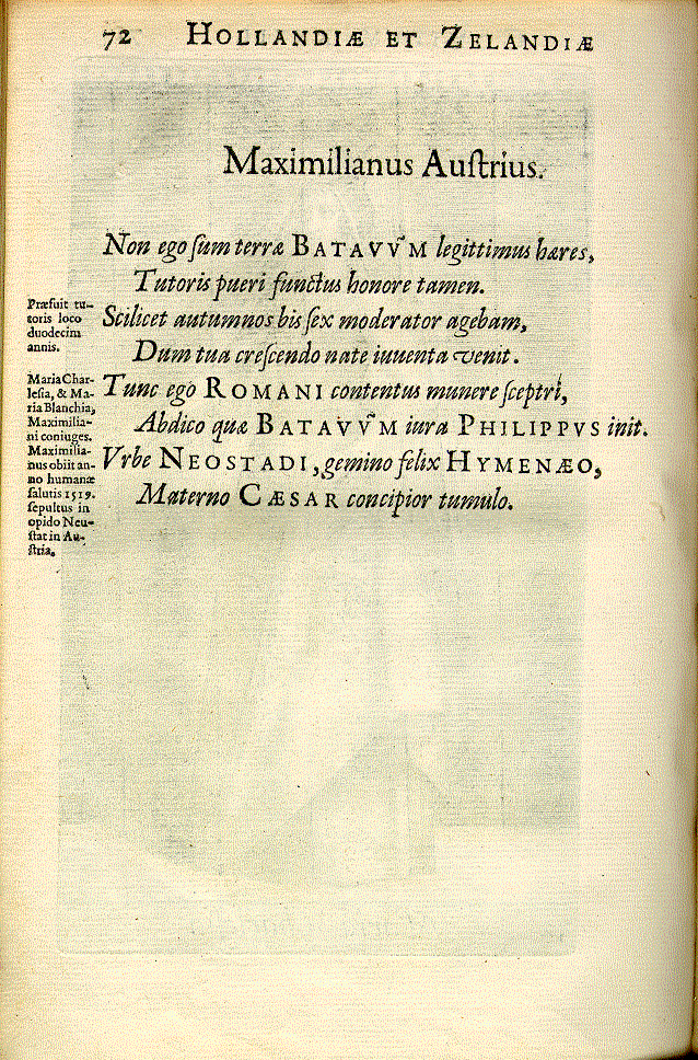 33. Maximilian von Österreich (Kaiser)(1482-1494) - Text