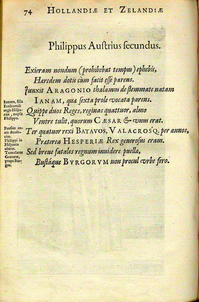 34. Philipp von Österreich (1494-1506) - Text