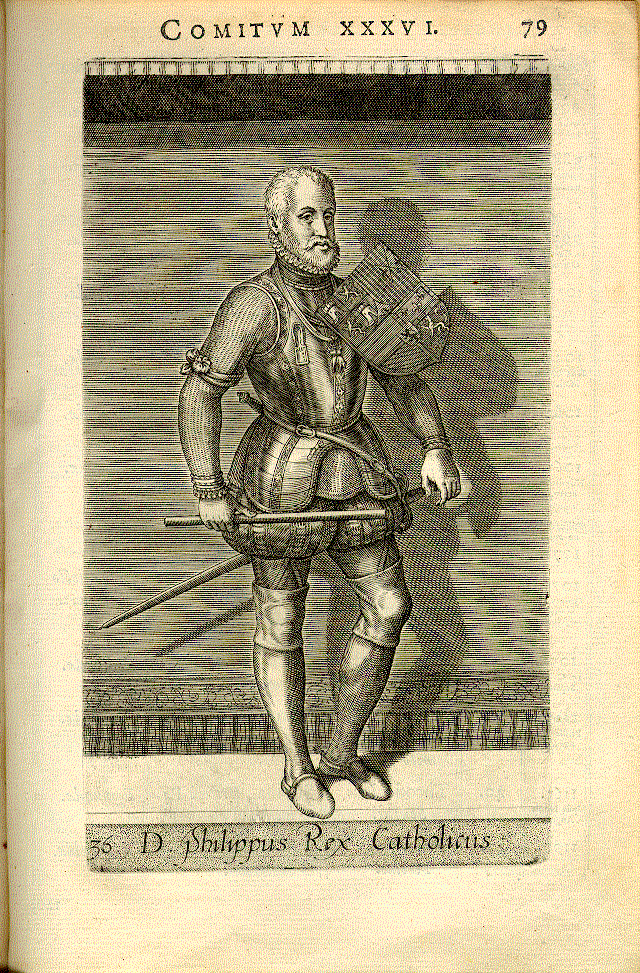 36. Philipp der Katholische (Philipp II. von Spanien) - Porträt